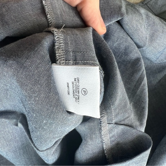 Derek Lam 10 Crosby Cashmere Wool Blend Tank in Blue, Size 4 - Picture 10 of 11